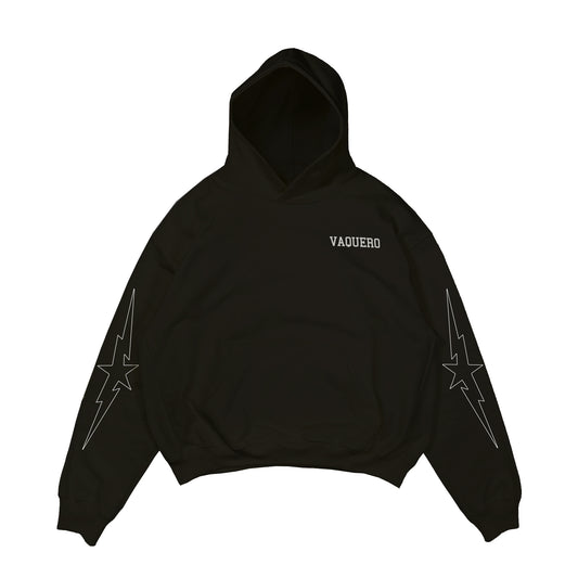 "VAQUERO" Black Hoodie